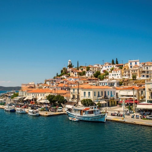 Excursão de um dia a 3 ilhas a partir de Atenas