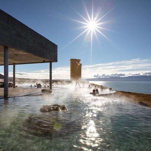 Bäder und Thermen von Island