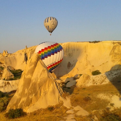 Heißluftballonfahrten über Kappadokien