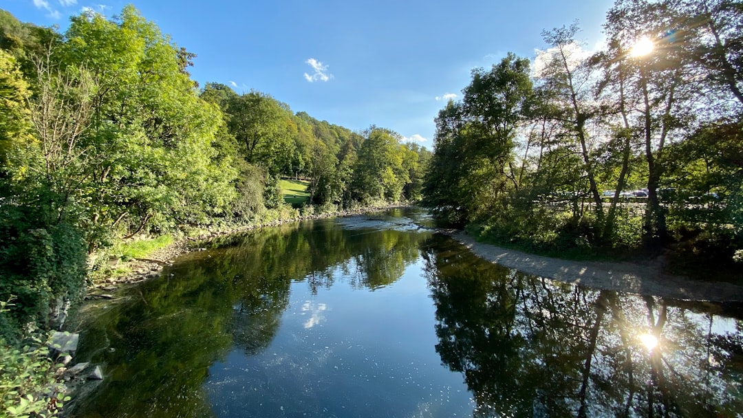 Fluss Ourthe in Durbuy