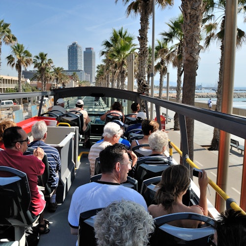 Bustouren durch Barcelona
